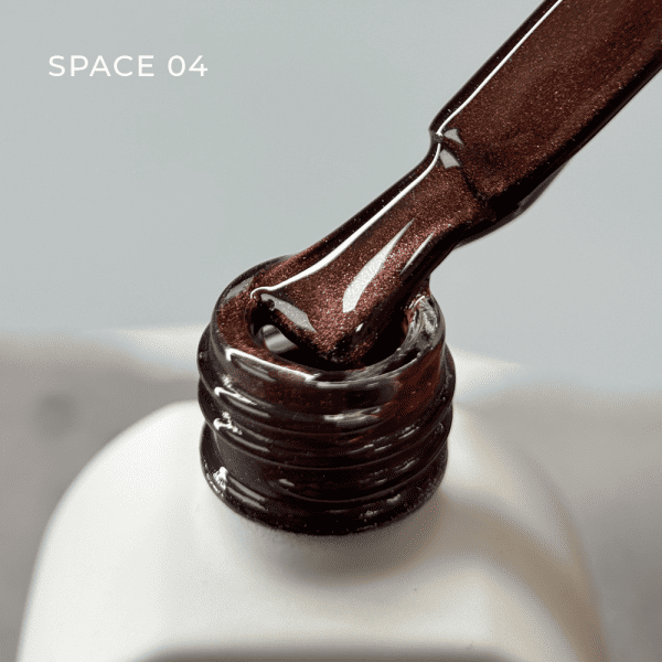 Гель-лак кошачий глаз Saga Space Cat 04 розовый, 10мл