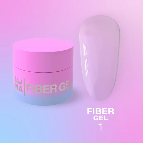 Гель для ремонту тріщин Luna Fiber Gel 01, 5мл