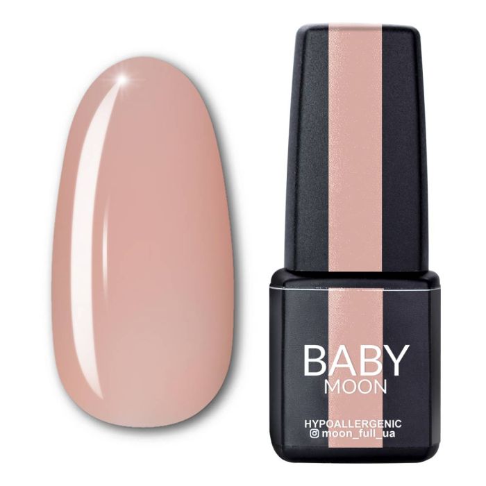 Гель-лак Baby Moon Dolce Rose 01, світлий персик  6мл