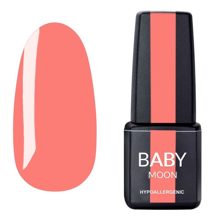 Гель-лак Baby Moon Summer 01 ніжний лососевий, 6мл