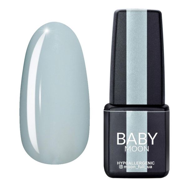 Гель-лак Baby Moon Cold Ocean 1 біло-блакитний, 6мл