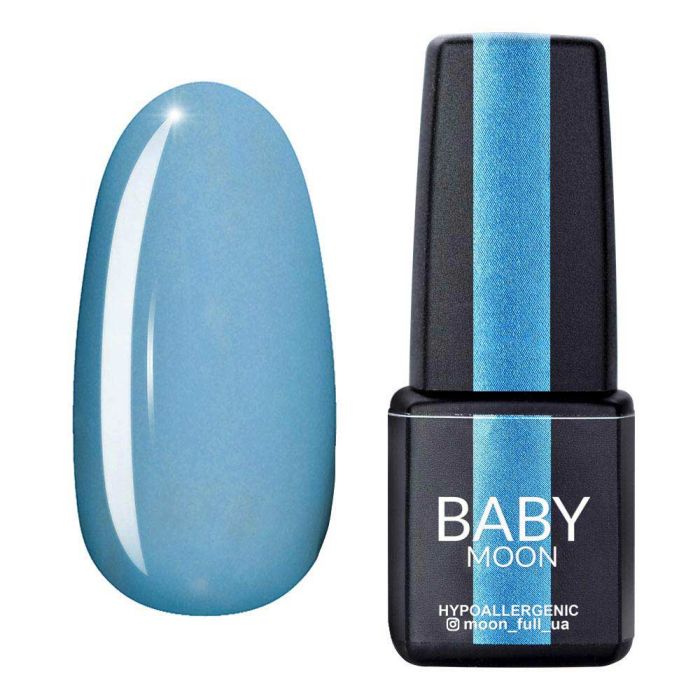 Гель-лак Baby Moon Cold Ocean 2 ніжно-блакитний, 6мл