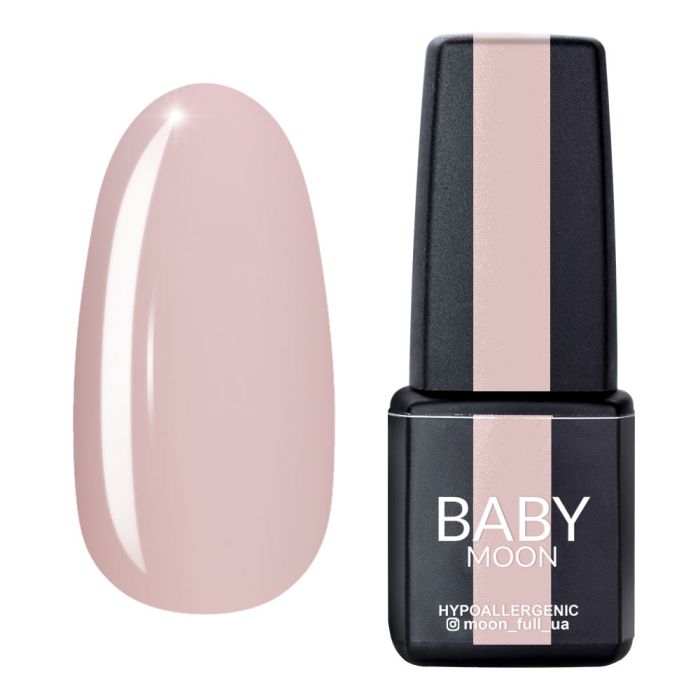 Гель-лак Baby Moon Sensual Nude 02 ніжний персик, 6мл