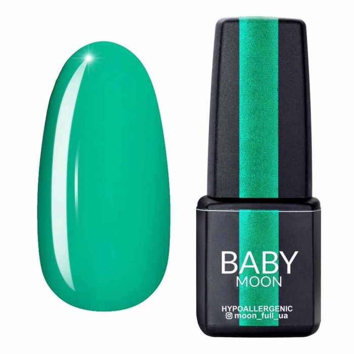 Гель-лак Baby Moon Green Sea 03 смарагдовий світлий, 6мл