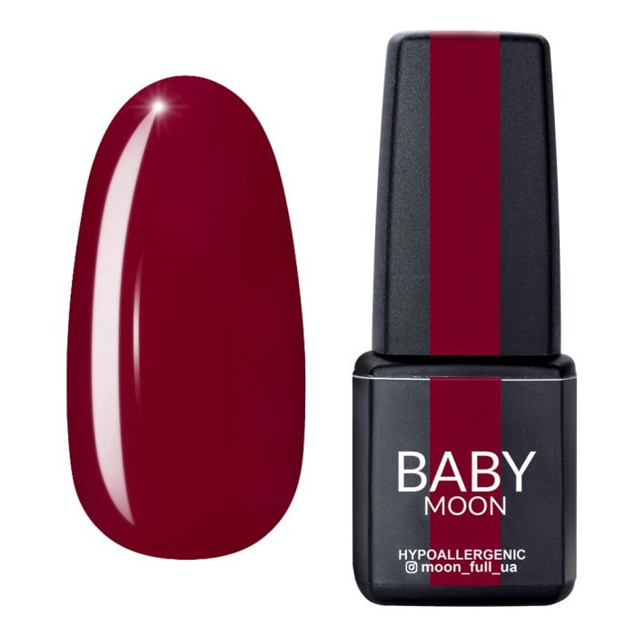 Гель-лак Baby Moon Red Chic 03 червоно-пурпурний, 6мл