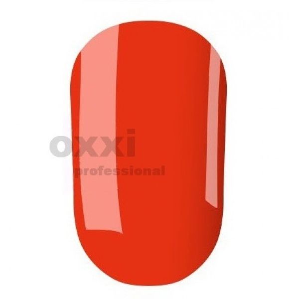 Гель лак Oxxi №004 8мл (бледный красный, эмаль