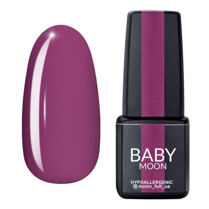 Гель-лак Baby Moon Lilac Train 04 бузковий, 6мл