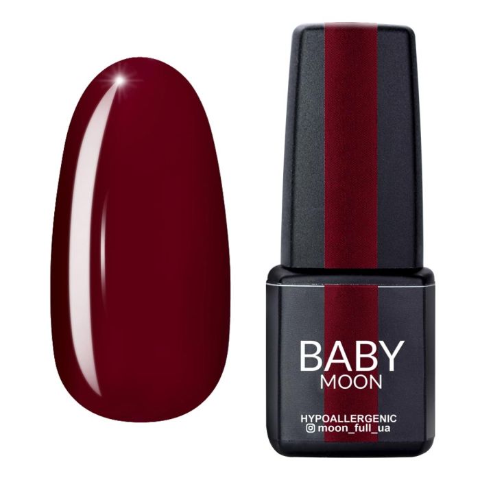 Гель-лак Baby Moon Burgundy 05 кармінний 6мл