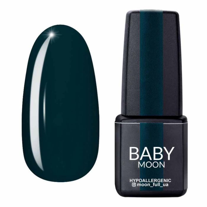 Гель-лак Baby Moon Green Sea 05 сланцево-сірий, 6мл
