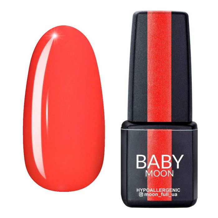 Гель-лак Baby Moon Perfect Neon 05 коралловый, 6мл 