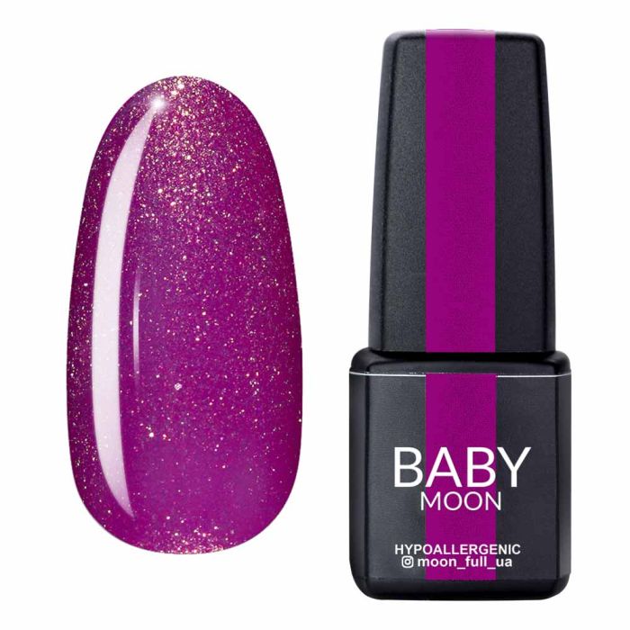 Гель-лак Baby Moon Dance Diamond 06 крокус із дрібним золотистим шиммером, 6мл