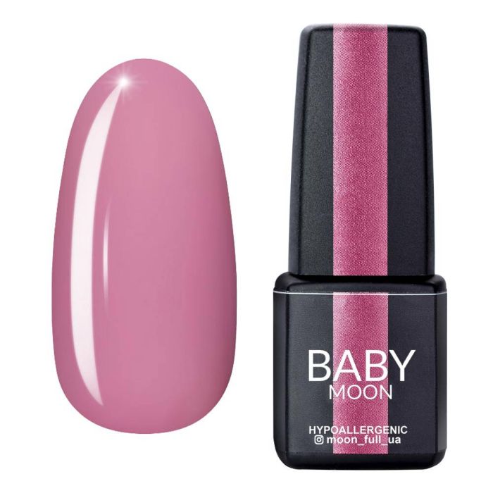 Гель-лак Baby Moon Lilac Train 06  вінтажний рожевий, 6мл