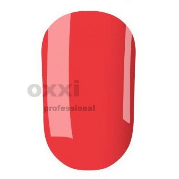 Гель лак Oxxi 8мл №007 красно-коралловый, неоновый