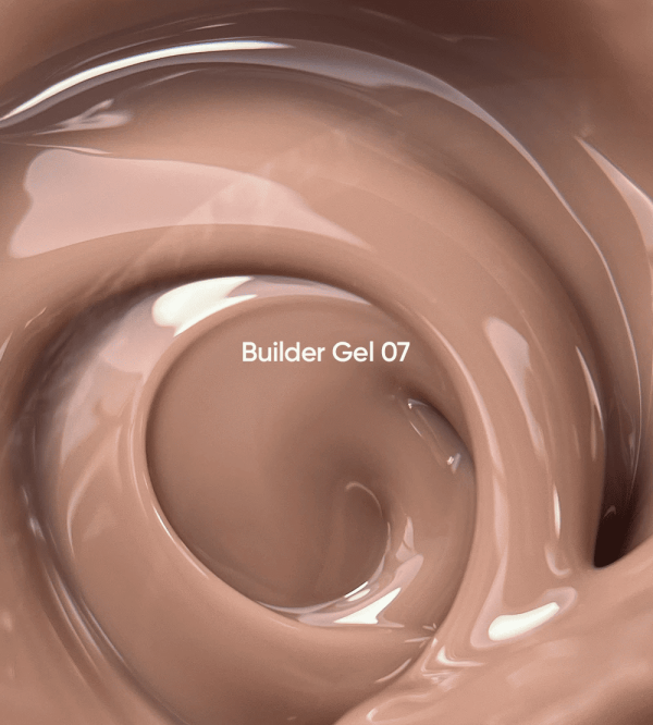 Гель для нарощування нігтів NailsOfTheday Builder 07  коричневий, 15мл