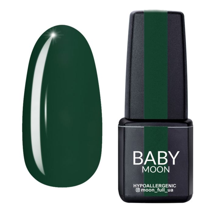 Гель-лак Baby Moon Green Sea 07 зелений хвойний, 6мл