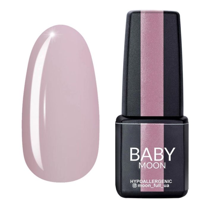 Гель-лак Baby Moon Sensual Nude 07 рожеве праліне, 6мл