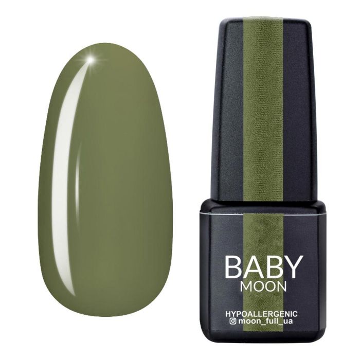 Гель-лак Baby Moon Green Sea 08 ніжний  оливковий, 6мл