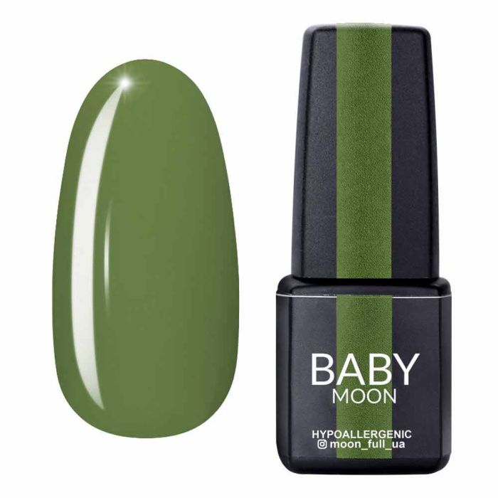 Гель-лак Baby Moon Green Sea 09 оливковий, 6мл