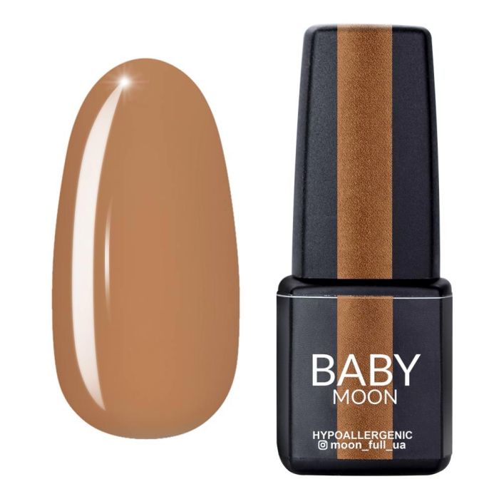 Гель-лак Baby Moon Pastel 09 насичений латте, 6мл