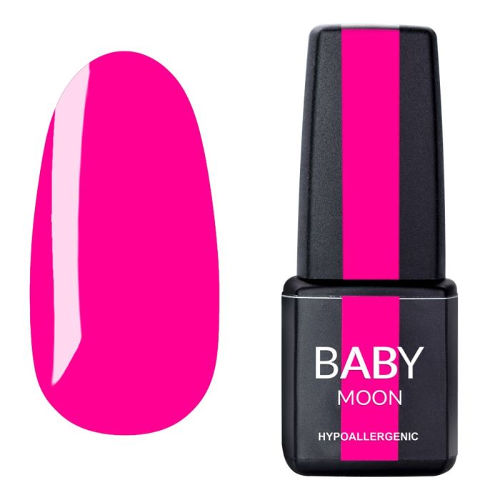 Гель-лак Baby Moon Summer 09 рожевий барбі, 6мл