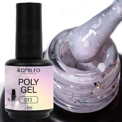Жидкий полигель Komilfo PolyGel 011, 15 мл 