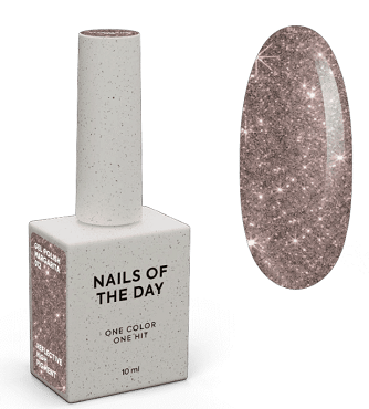 Гель-лак NailsOfTheDay 12 Margarita нюдовый светоотражающий, 10мл