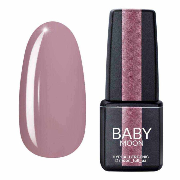 Гель-лак Baby Moon Sensual Nude 12 бежево-бузковий, 6мл