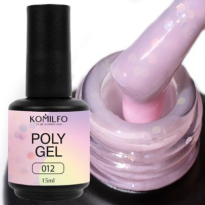 Жидкий полигель Komilfo PolyGel 012, 15 мл 