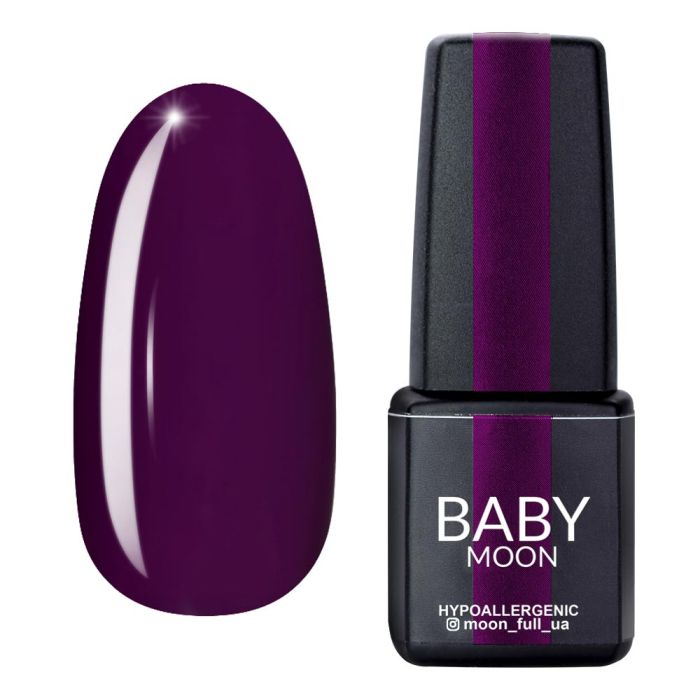 Гель-лак Baby Moon Burgundy 12 сливовий 6мл