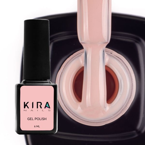 Гель-лак Kira Nails №014 (кремовий, емаль), 6 мл
