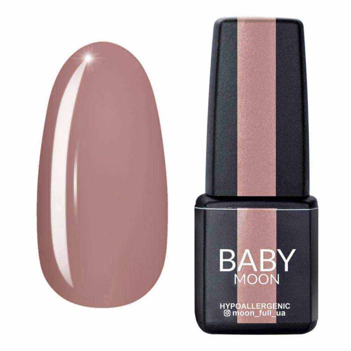 Гель-лак Baby Moon Sensual Nude 14 бежевий темний, 6мл
