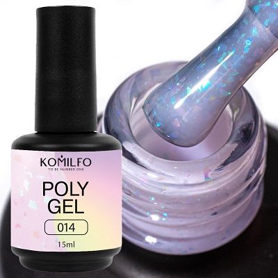 Жидкий полигель Komilfo PolyGel 014, 15 мл 