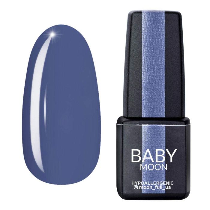 Гель-лак Baby Moon Cold Ocean 16 сізий, 6мл