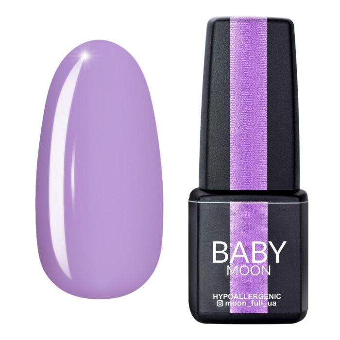 Гель-лак Baby Moon Lilac Train 16 насичений бузковий, 6мл