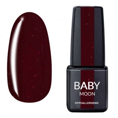 Гель-лак Baby Moon Red Chic 17 вишневый, 6мл