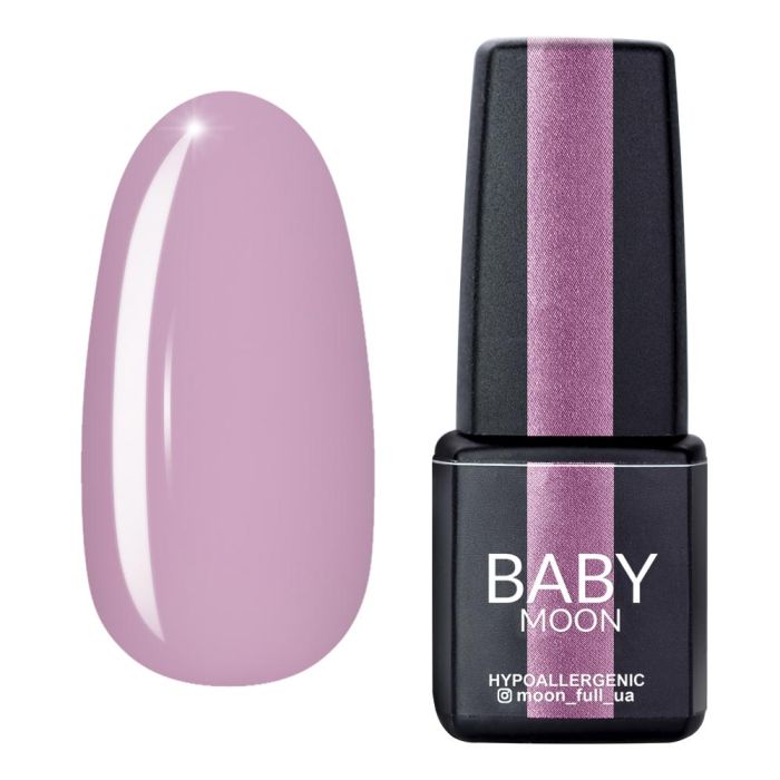 Гель-лак Baby Moon Lilac Train 17 ніжний бузковий, 6мл