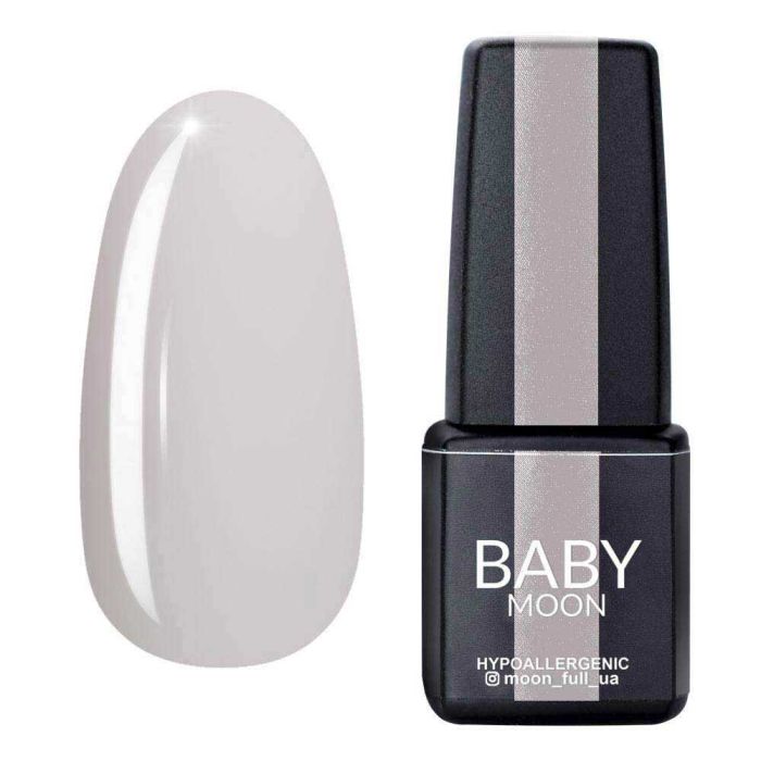 Гель-лак Baby Moon Sensual Nude 18 молочно-бежевий напівпрозорий, 6мл