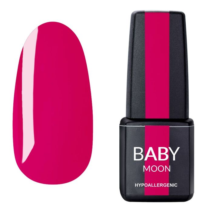 Гель-лак Baby Moon Perfect Neon 19 фуксія, 6мл 