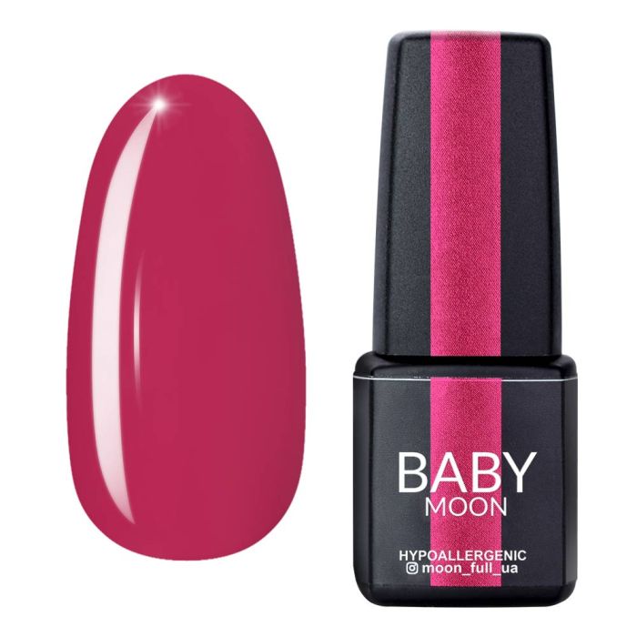 Гель-лак Baby Moon Dolce Rose 19, марсала 6мл