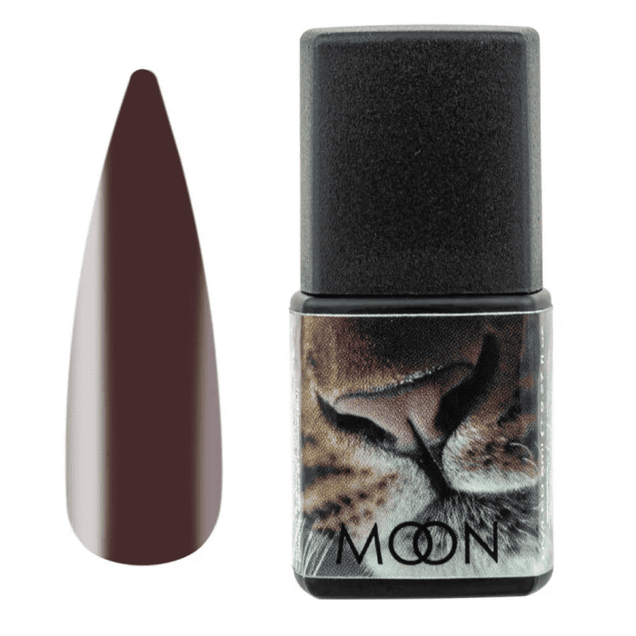 Гель-лак Moon Full Jaguar Dark chocolate 01, 8мл