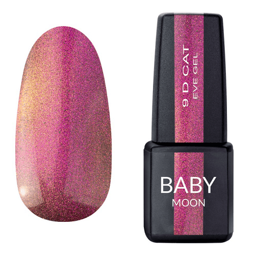 Гель-лак Baby Moon котяче око  9D Cat Eye gel 01, 6мл