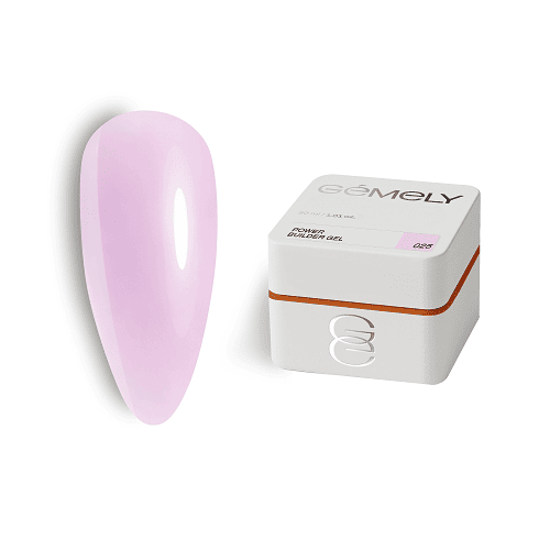 Гель GEMELY Power builder gel 25  рожевий, 30мл