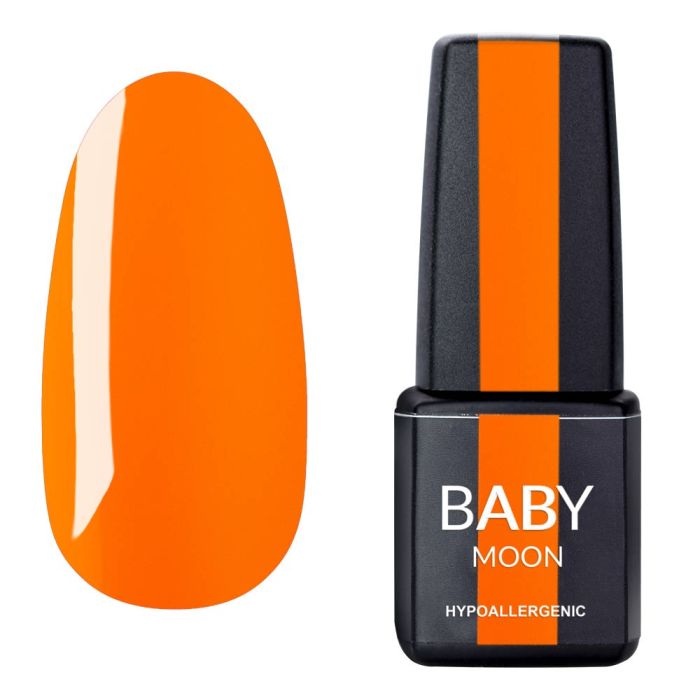 Гель-лак Baby Moon Perfect Neon 20 оранжевий, 6мл 