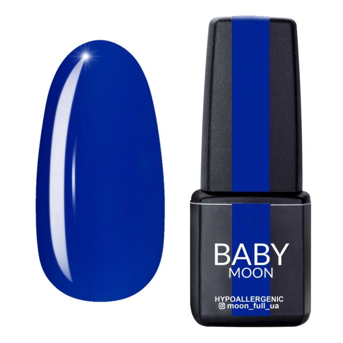 Гель-лак Baby Moon Cold Ocean 22 синя глазур, 6мл
