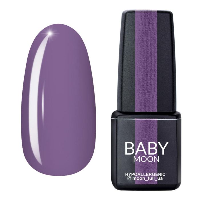 Гель-лак Baby Moon Lilac Train 24 пастельний фіолетовий, 6мл