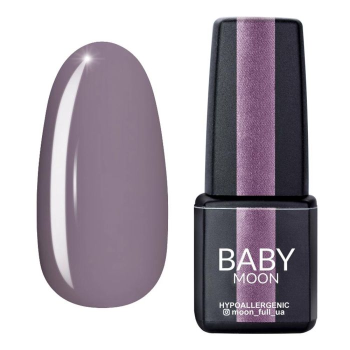 Гель-лак Baby Moon Lilac Train 26 сіро-бузковий, 6мл