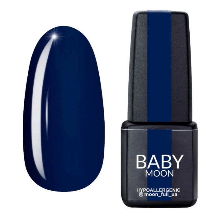 Гель-лак Baby Moon Cold Ocean 27 димчастий сірий, 6мл