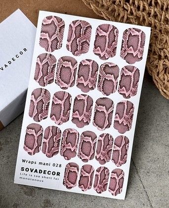 Пленка для маникюра SOVA Decor 028