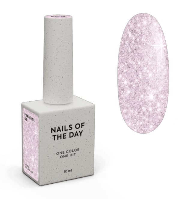 Гель-лак NailsOfTheDay Paradise 02 ніжно-рожевий, 10мл