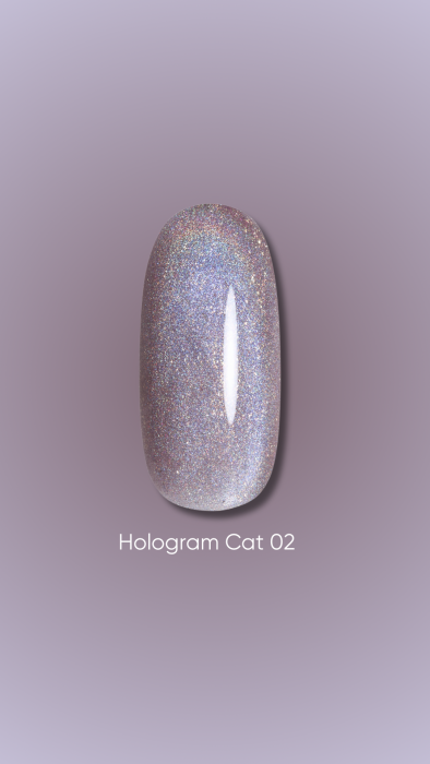 Гель-лак Dark  Hologram cat 02, 6мл